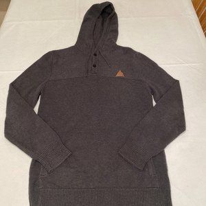 2 Long Sleeve Pullovers Lot Dravus Mens Dark Grey